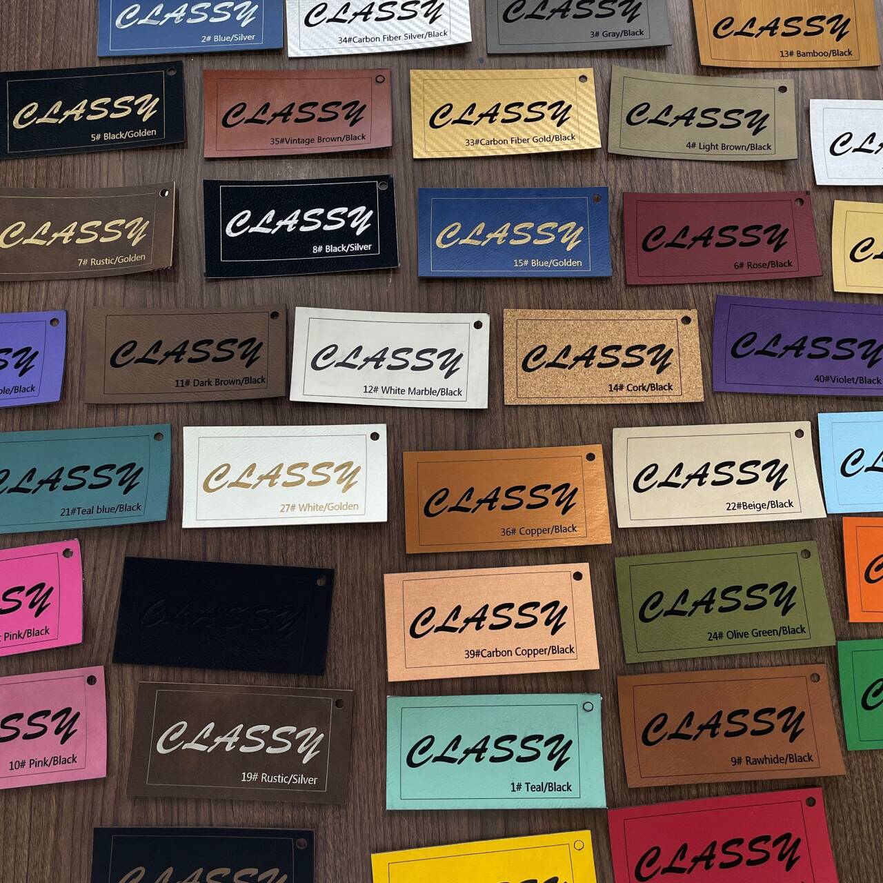 Coaster Sublimation Blank - 4sheets 30x45cm Sublimation Blank PU leather