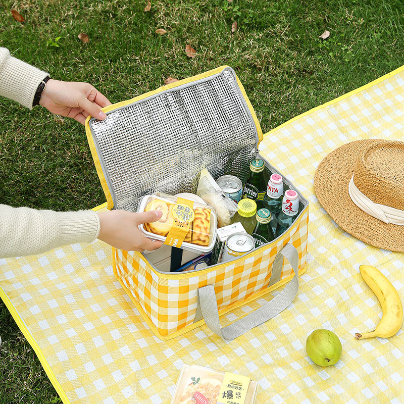 Large Capacity Insulated Picni - Tote Bag Sublimation 评论和价格