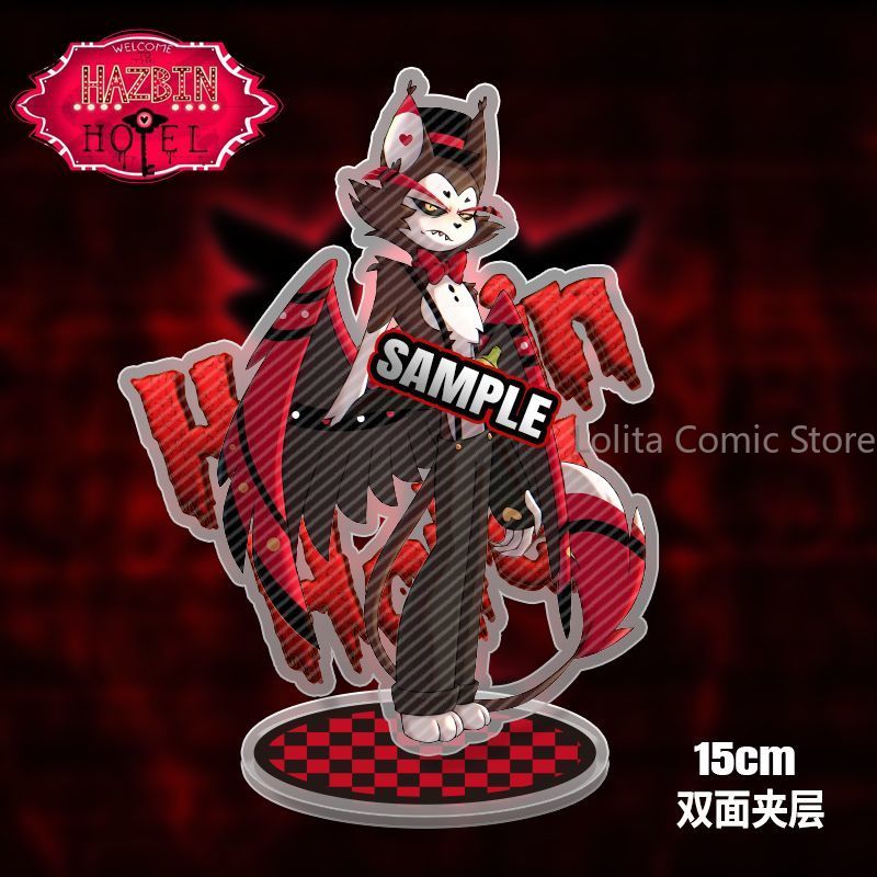 Anime Hazbin Hotel Husk Pentio - Photo Acrylic Block 评论和价格