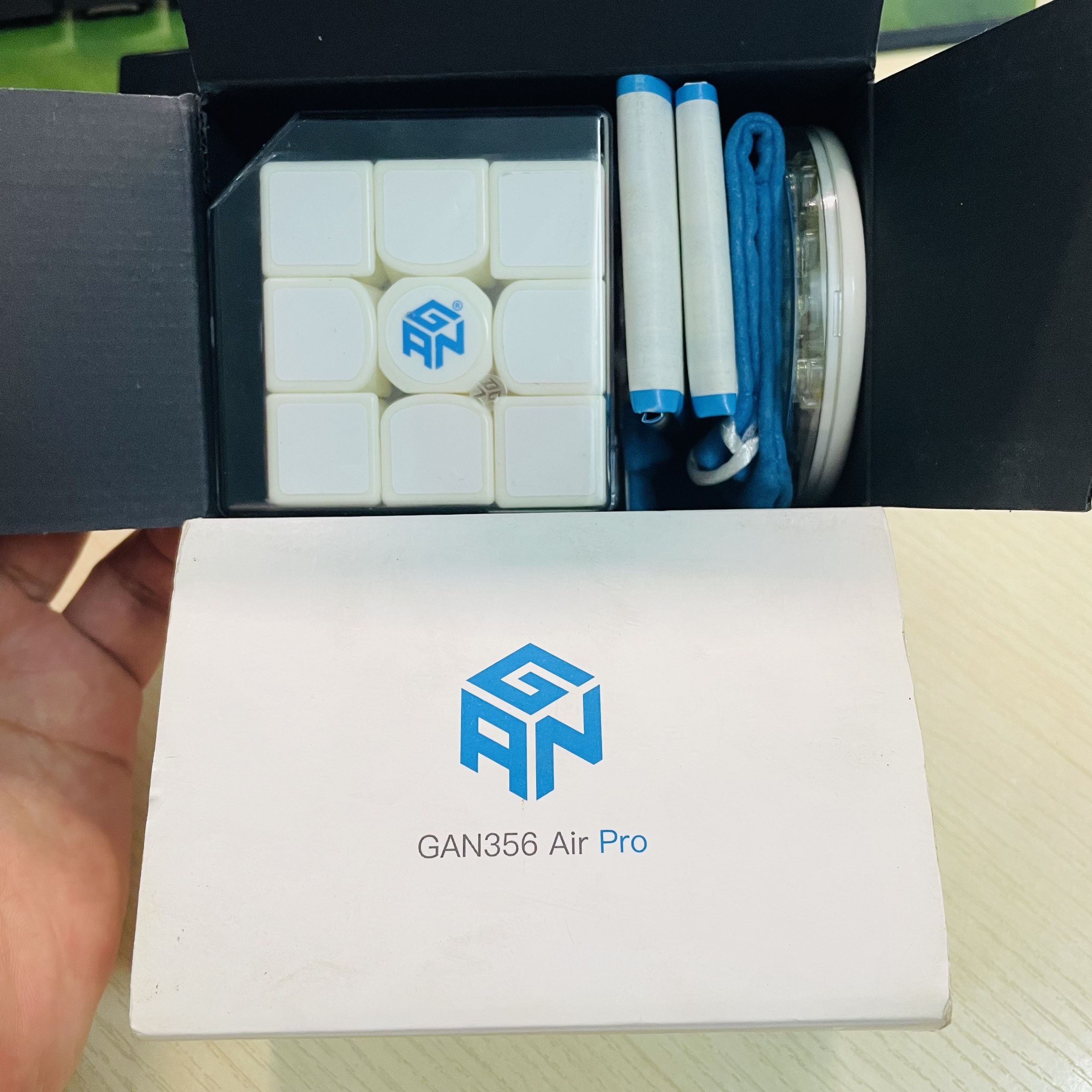 2018 Gan356 Air Pro Black Whit - Puzzle Blank White 评论和价格