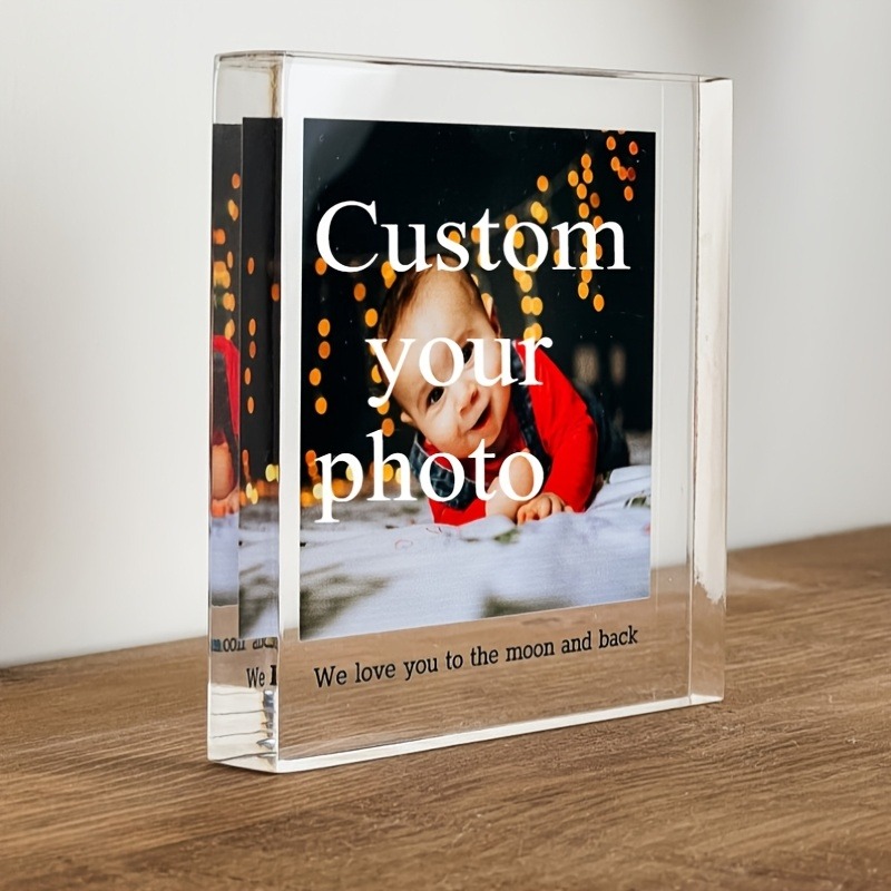 Custom Personal 2D Flat Acryli - Photo Acrylic Block 评论和价格