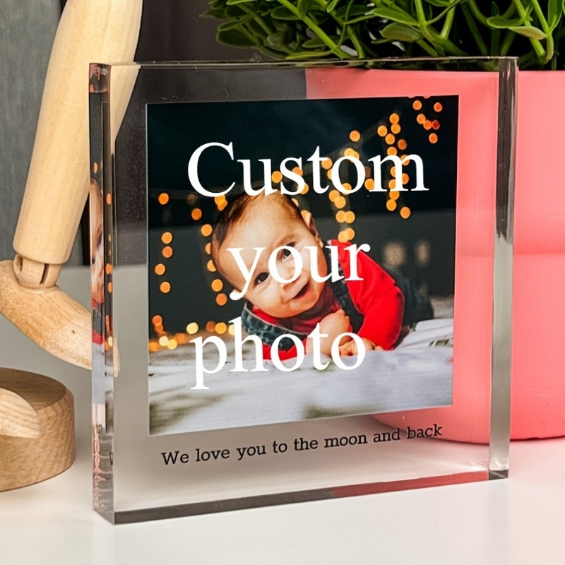 Custom Personal 2D Flat Acryli - Photo Acrylic Block 评论和价格
