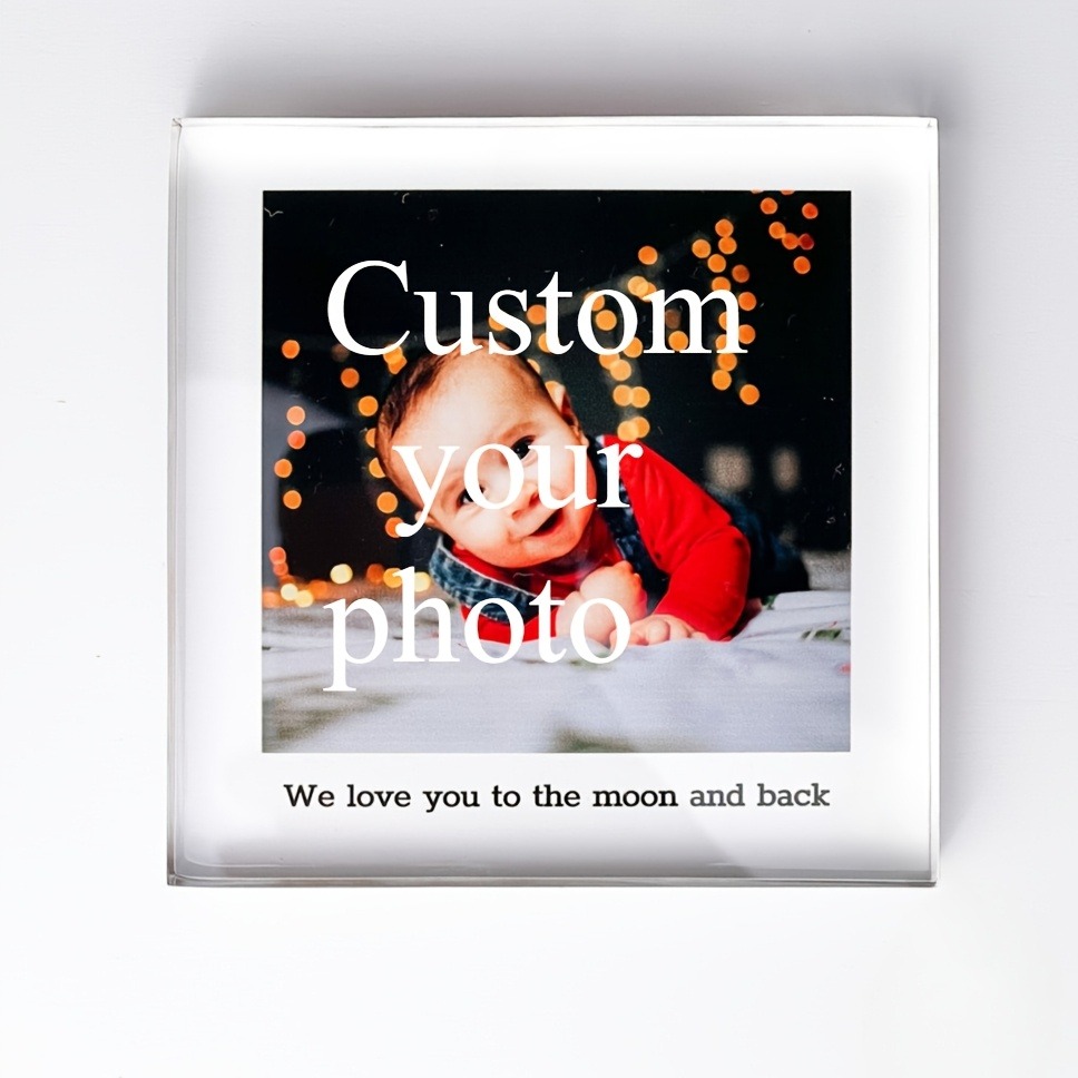 Custom Personal 2D Flat Acryli - Photo Acrylic Block 评论和价格