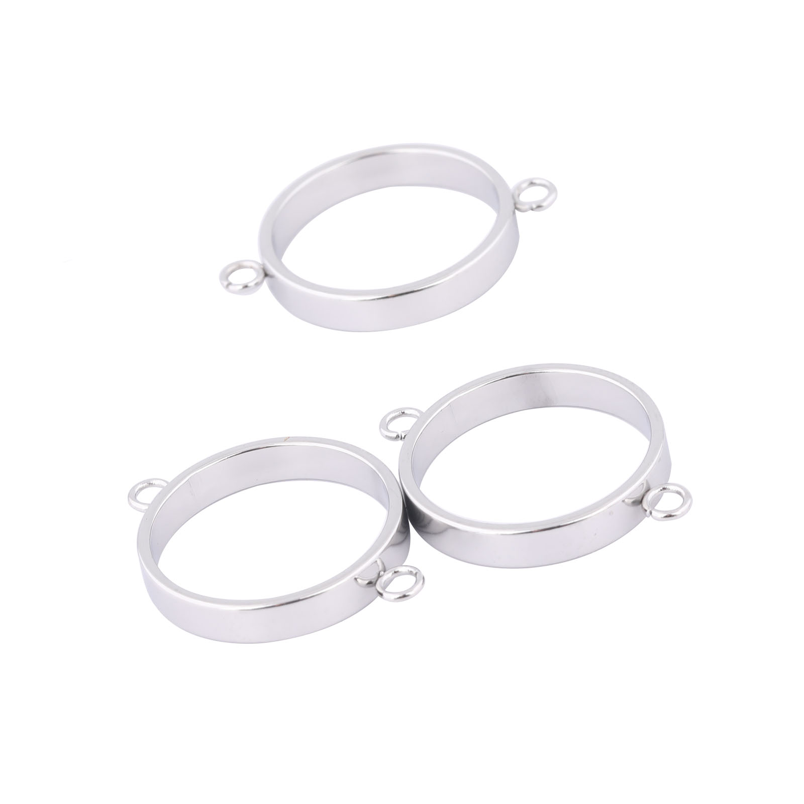 10pcs Stainless Steel 14mm Ope - Metal Photo Panel 评论和价格