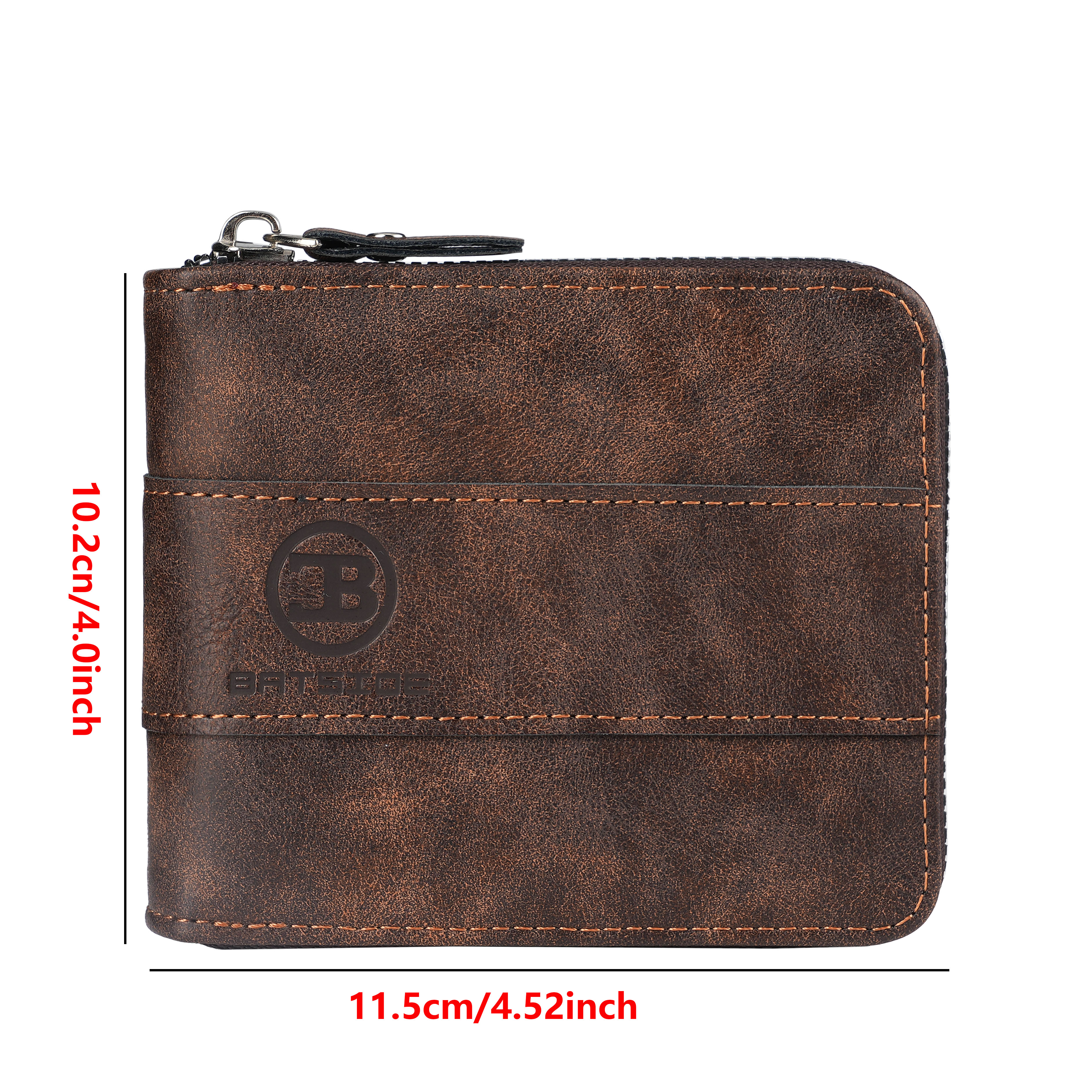 New Men's Zipper Card Holder C - Photo Acrylic Block 评论和价格