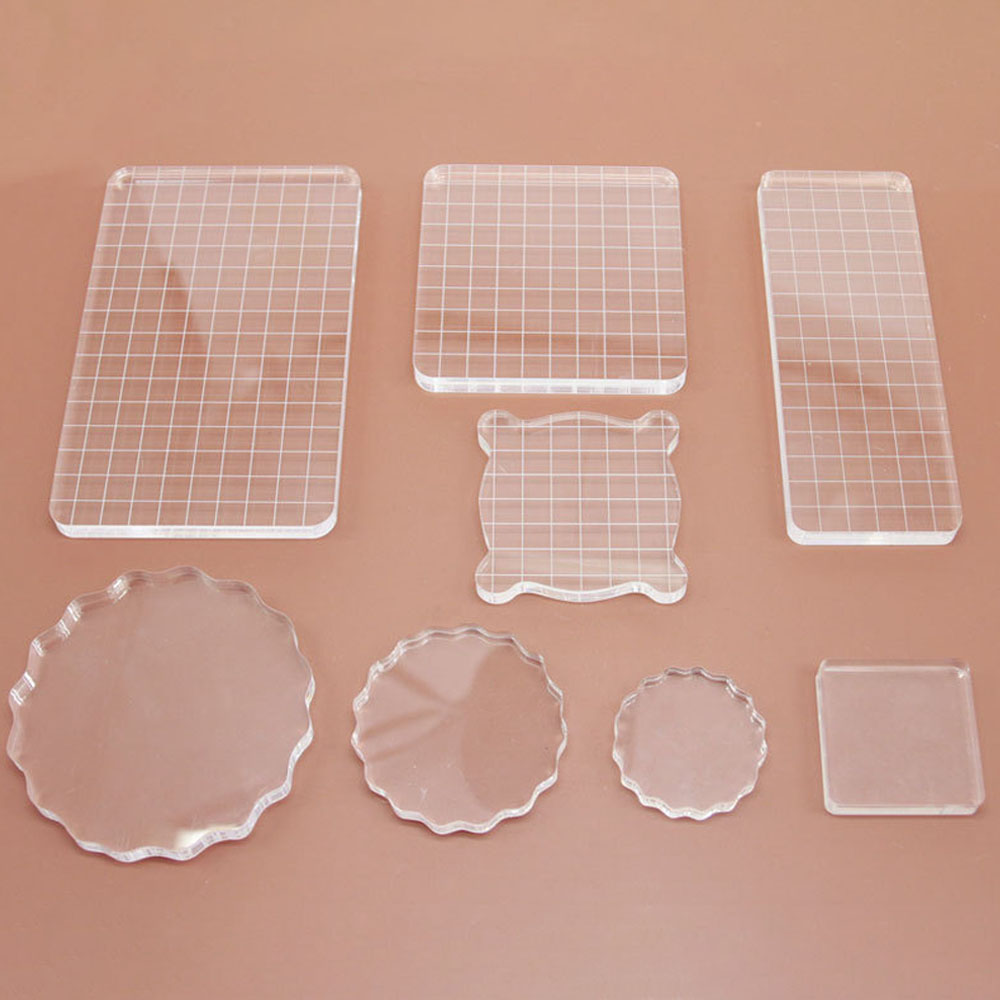 Clear Acrylic Stamp Block Use  - Photo Acrylic Block 评论和价格