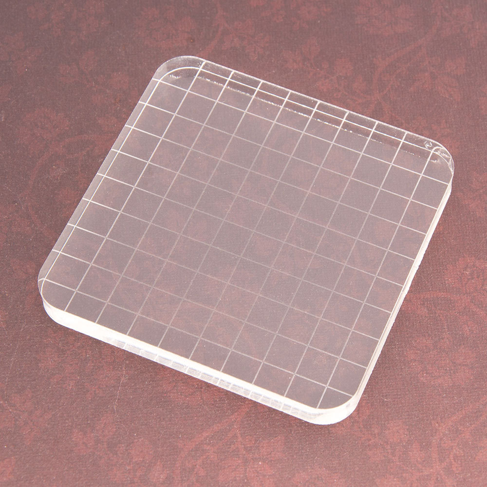 Clear Acrylic Stamp Block Use  - Photo Acrylic Block 评论和价格
