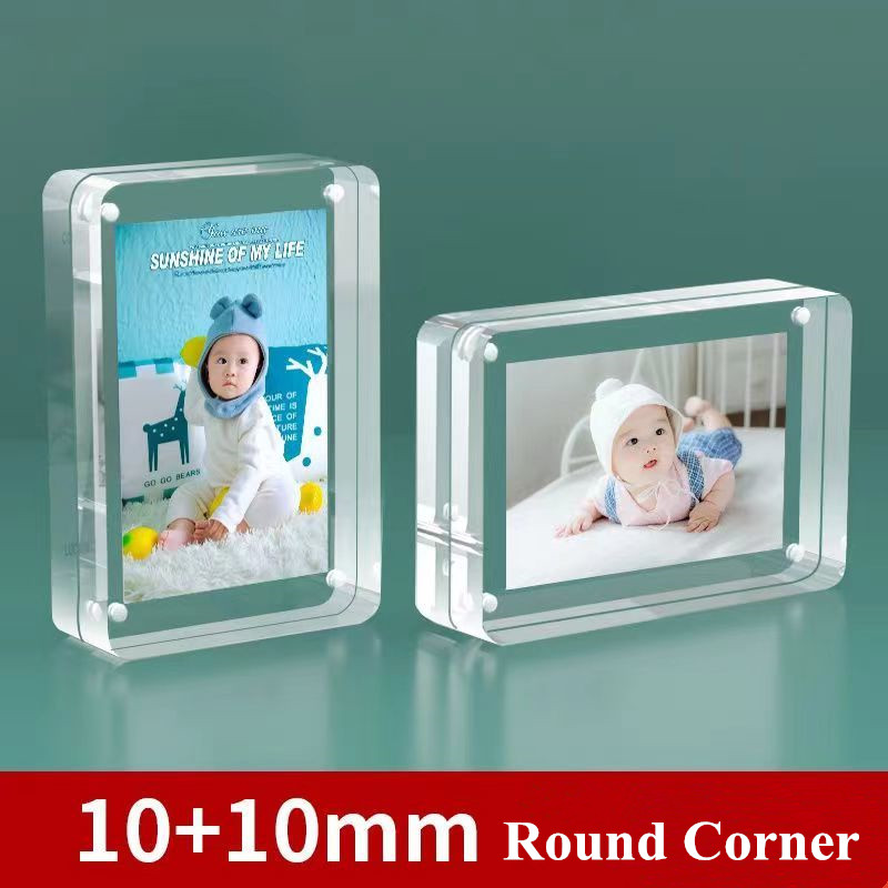 4x6cm / 6x9cm Double Sided Mag - Photo Acrylic Block 评论和价格