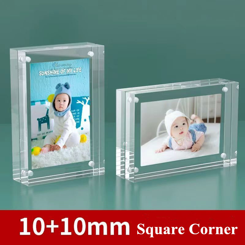 4x6cm / 6x9cm Double Sided Mag - Photo Acrylic Block 评论和价格