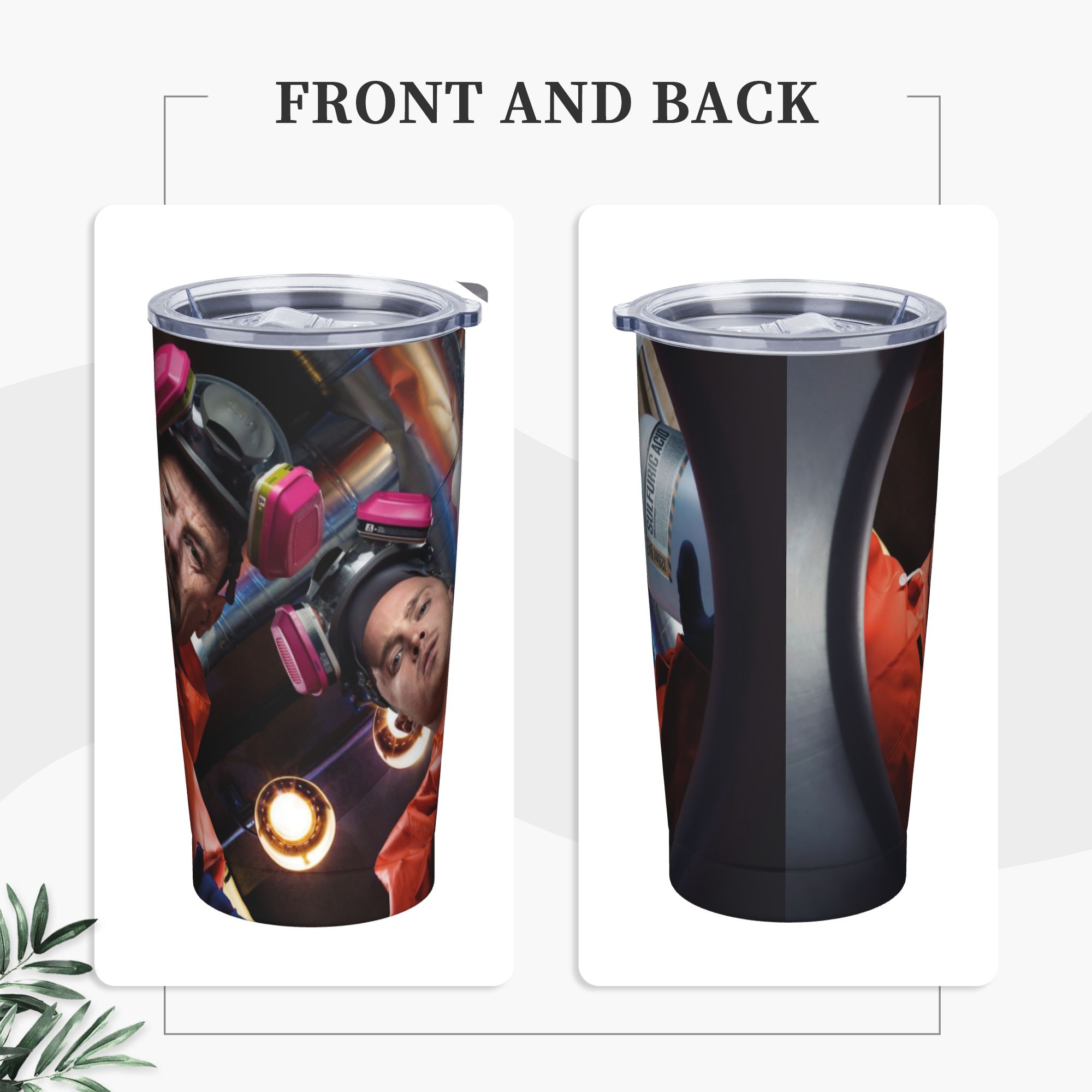 Walter White Pinkman Tumbler V - Tumbler 20Oz White 评论和价格