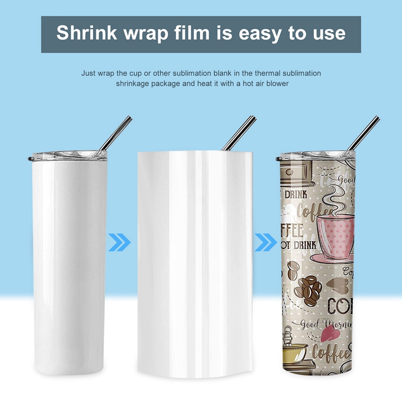 30Pcs Sublimation Shrink Wrap  - Sublimation Mug White 评论和价格