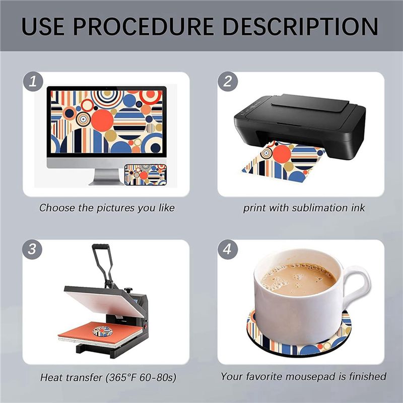 ABVT-160PC Sublimation Blank C - Coaster Sublimation Blank 评论和价格
