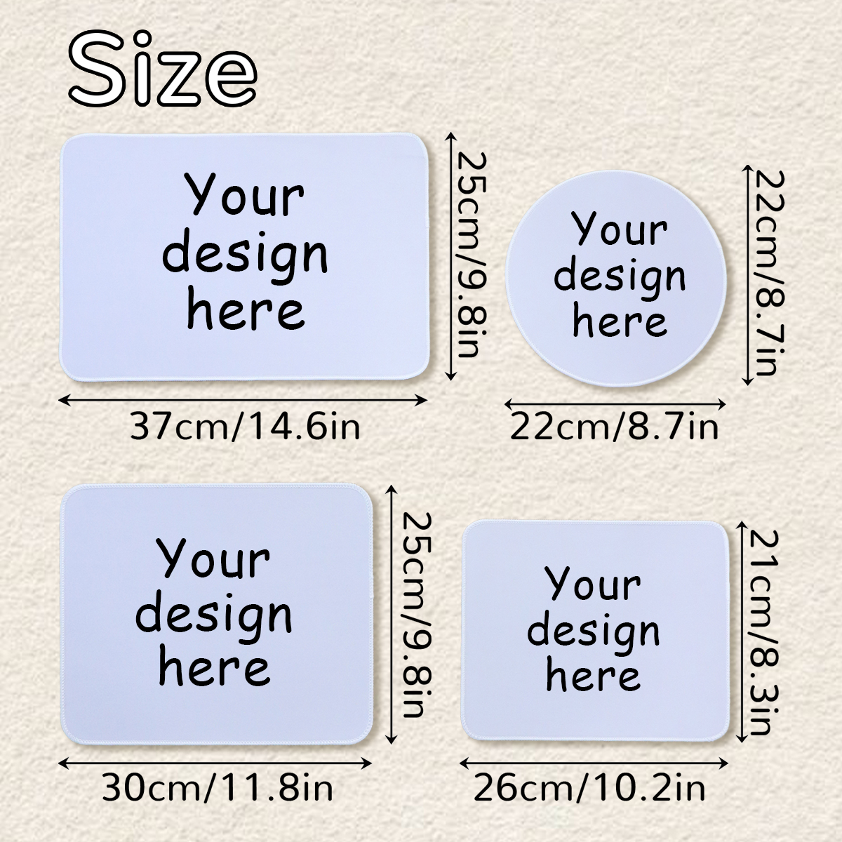 Custom Logo Mouse Pad, Persona - Mouse Pad Blank Sublimation 评论和价格