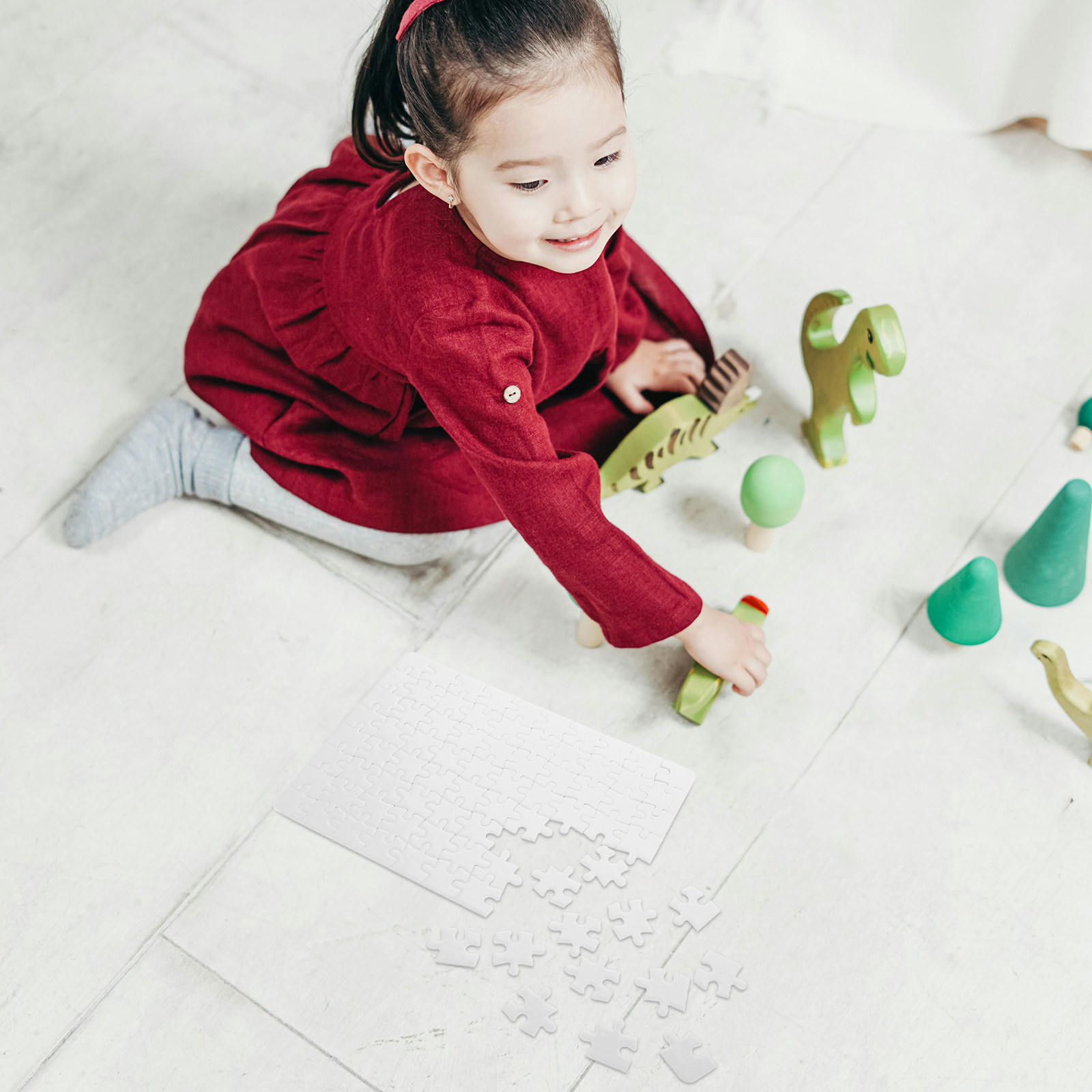 4Sheets Sublimation Blank Puzz - Puzzle Blank White 评论和价格