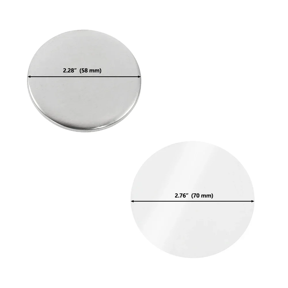 50pcs DIY Badge Material for P - Button Badge Blank 评论和价格