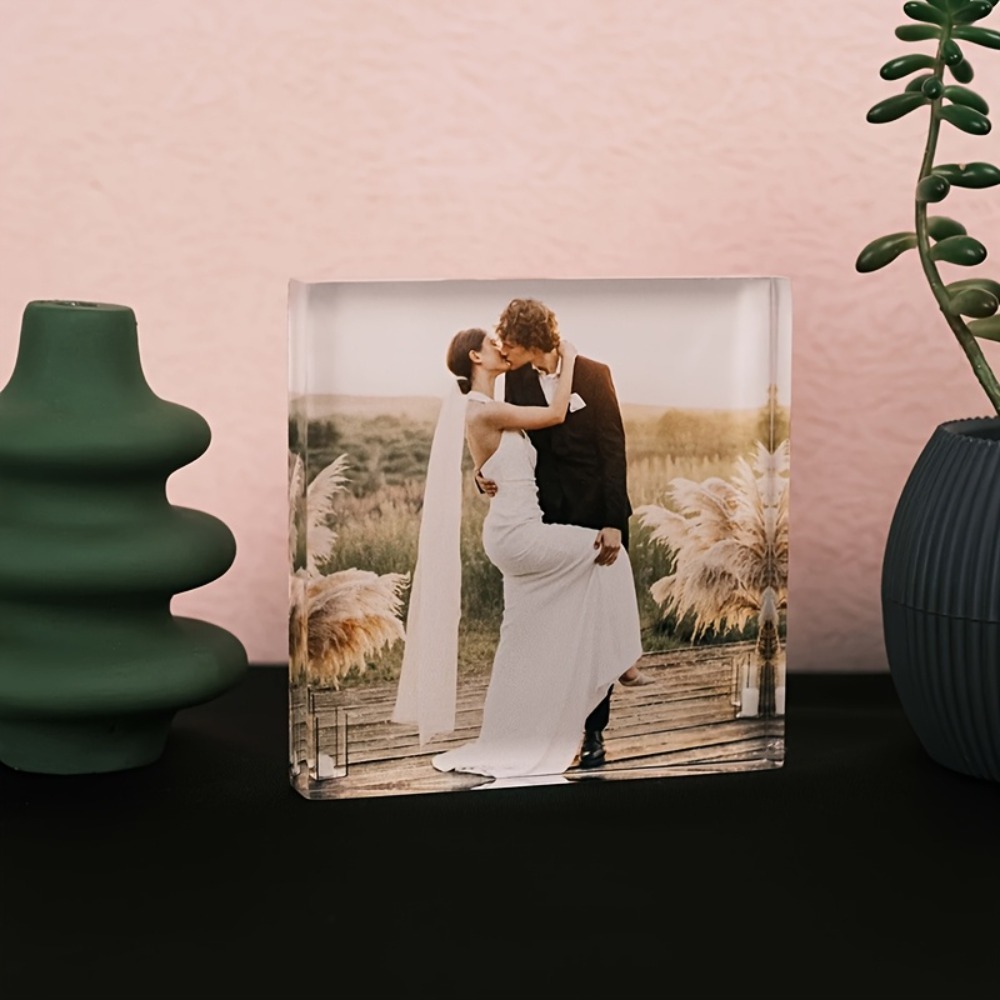 Custom Acrylic Anniversary Pho - Photo Acrylic Block 评论和价格