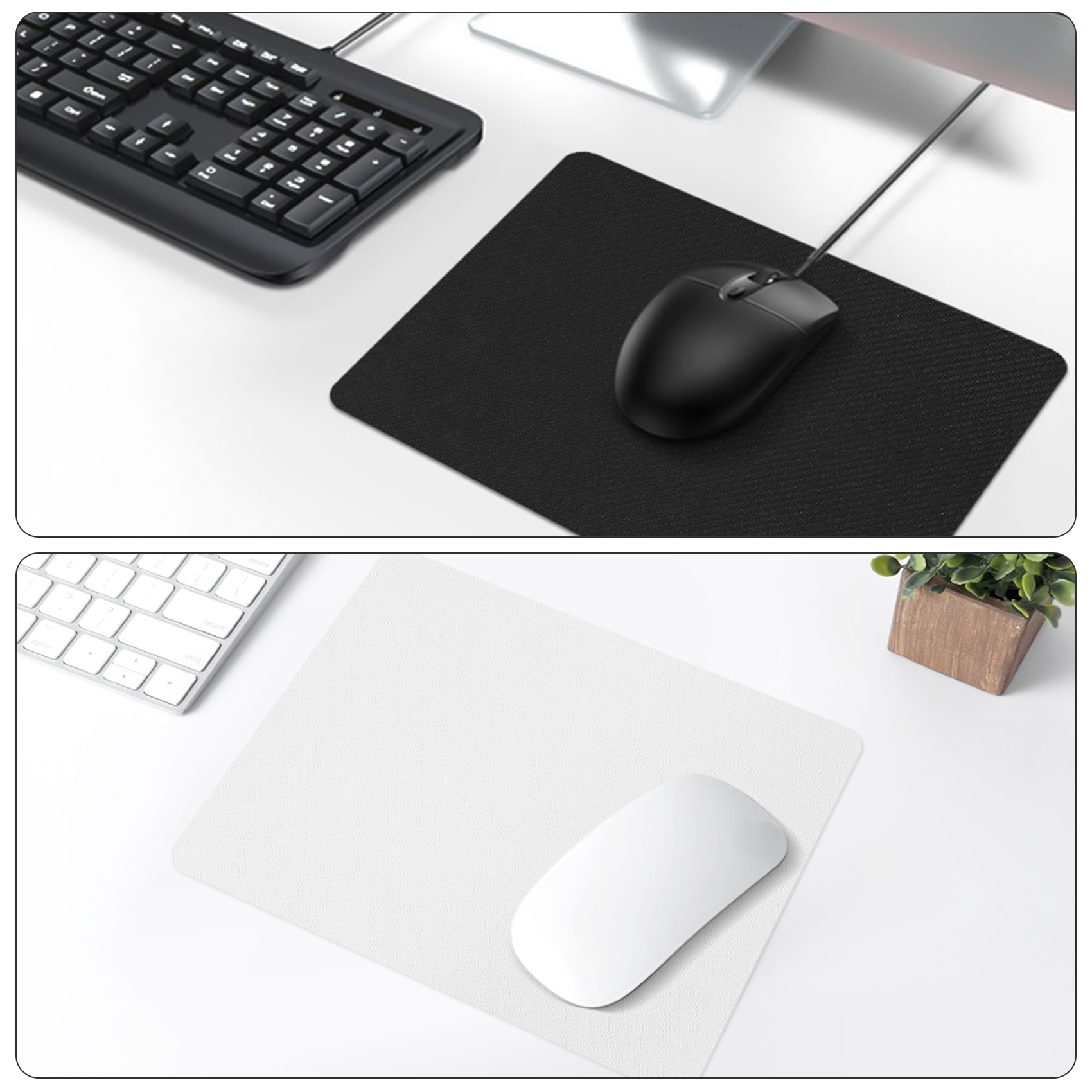 HOT SALE 10Pcs Blank Mouse Pad - Mouse Pad Blank Sublimation 评论和价格