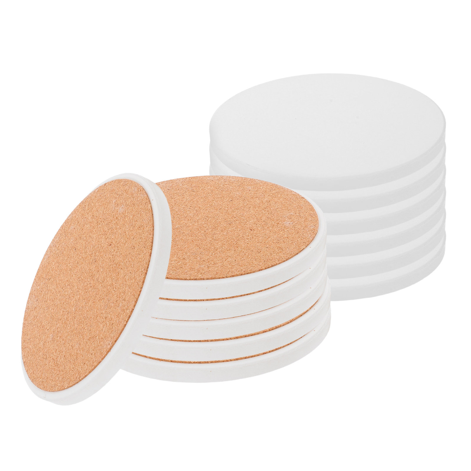 12Pcs Creative Drink Coasters  - Coaster Sublimation Blank 评论和价格