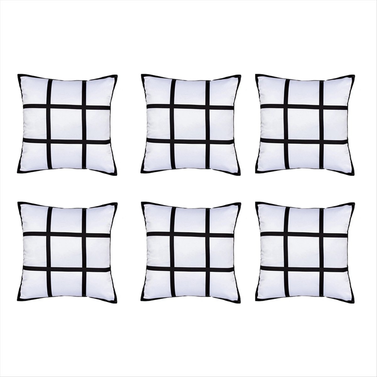 A75K 6Pcs Sublimation Blank Pa - Pillow Cover Sublimation 评论和价格