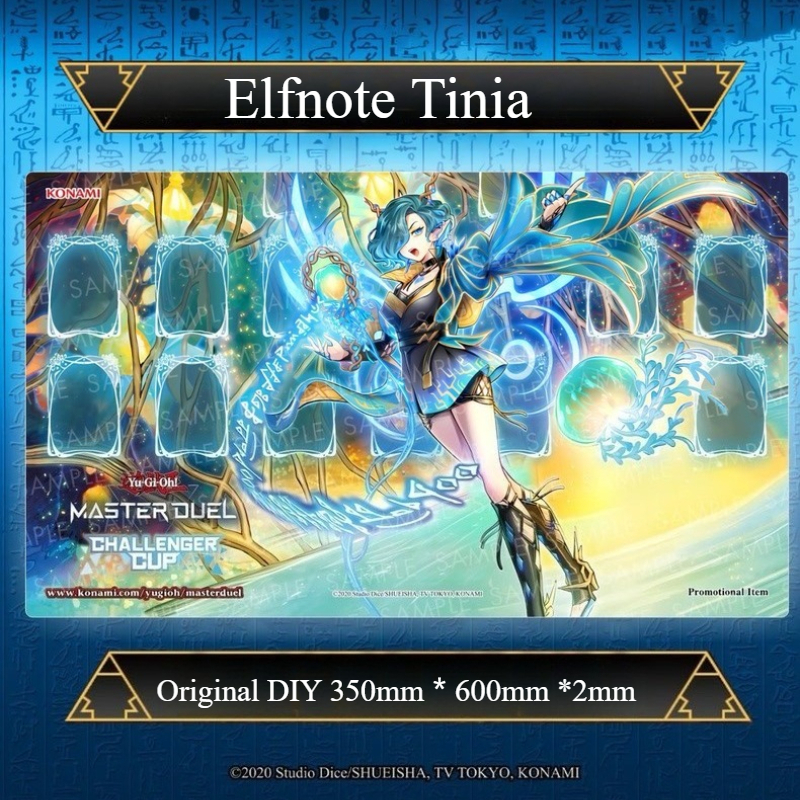Yugioh Elfnote Tinia Play Mat  - Door Mat Blank 评论和价格