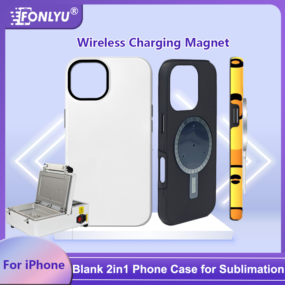 FONLYU 5PC Blank Magentic 2 in - Phone Case Blank Print 评论和价格