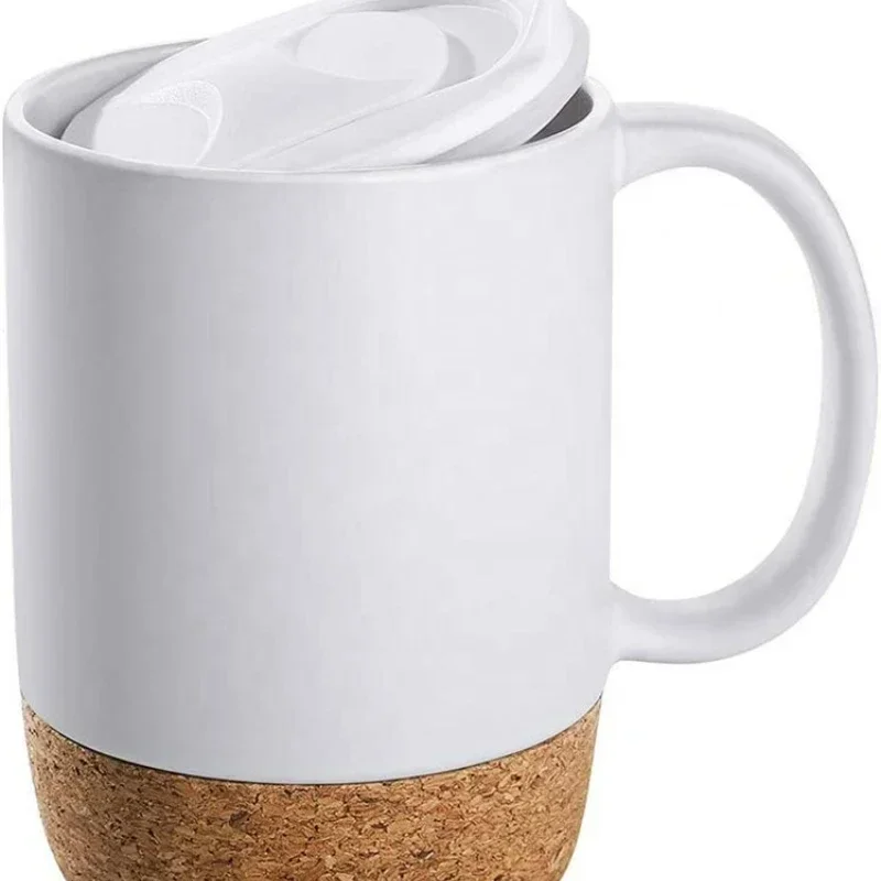 Coffee Mug with Cork Base Bott - Sublimation Mug White 评论和价格