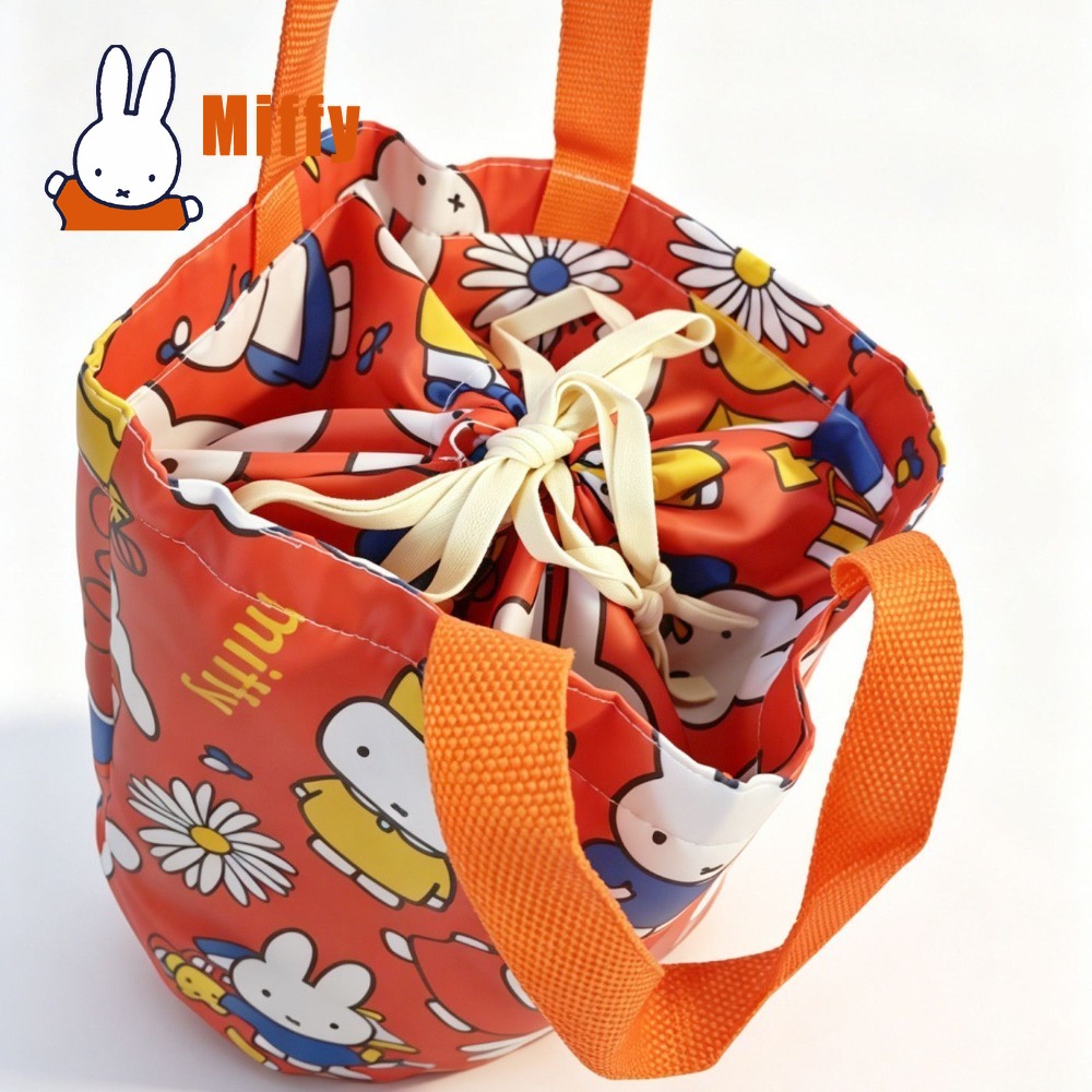 Kawaii Miffy Lunch Bag Cute Ra - Tote Bag Sublimation 评论和价格