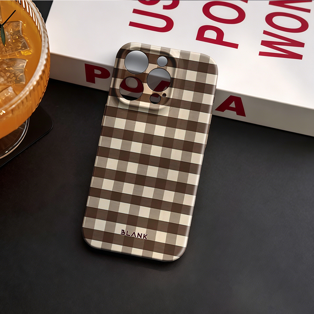 Mocha Cow Print For iPhone 17  - Phone Case Blank Print 评论和价格