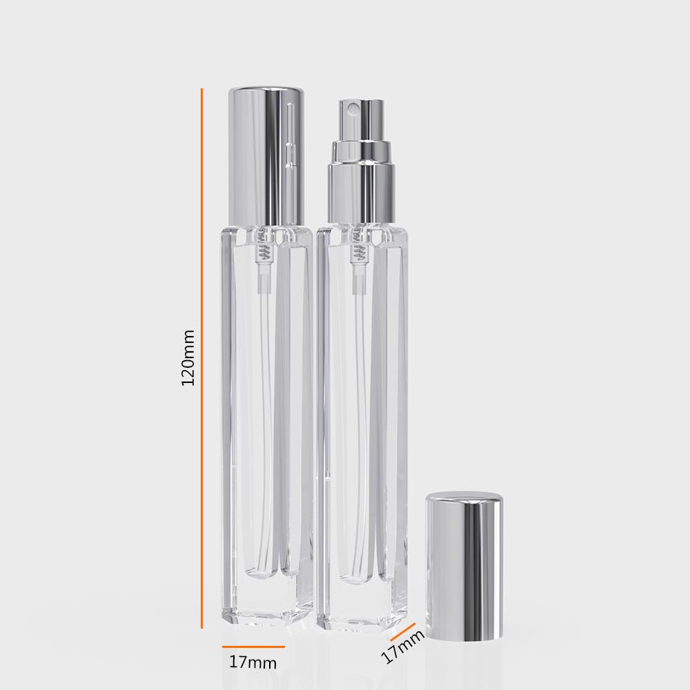 5-Piece Cologne Atomizer Empty - Water Bottle Blank 评论和价格