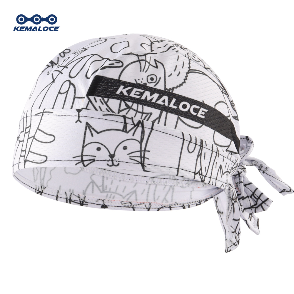 KAMALOCE UV Protection Cycling - Bandana Blank White 评论和价格