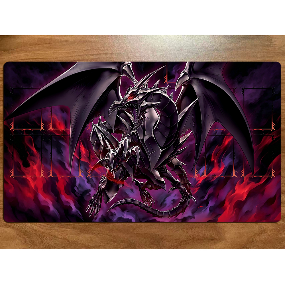 Yu-Gi-Oh Playmat Red-Eyes Blac - Door Mat Blank 评论和价格