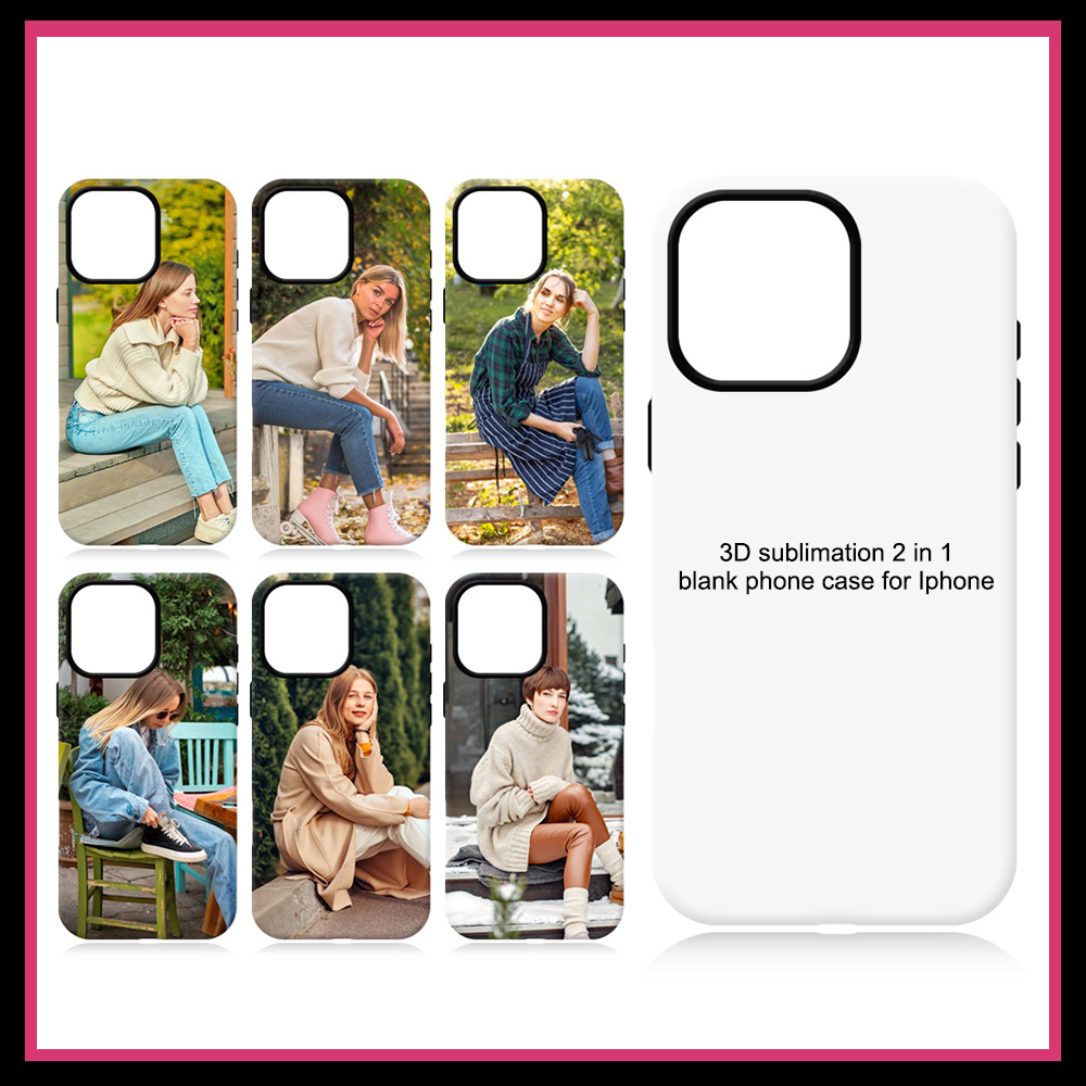 FONLYU 5PCS Sublimation 3D Bla - Phone Case Blank Print 评论和价格