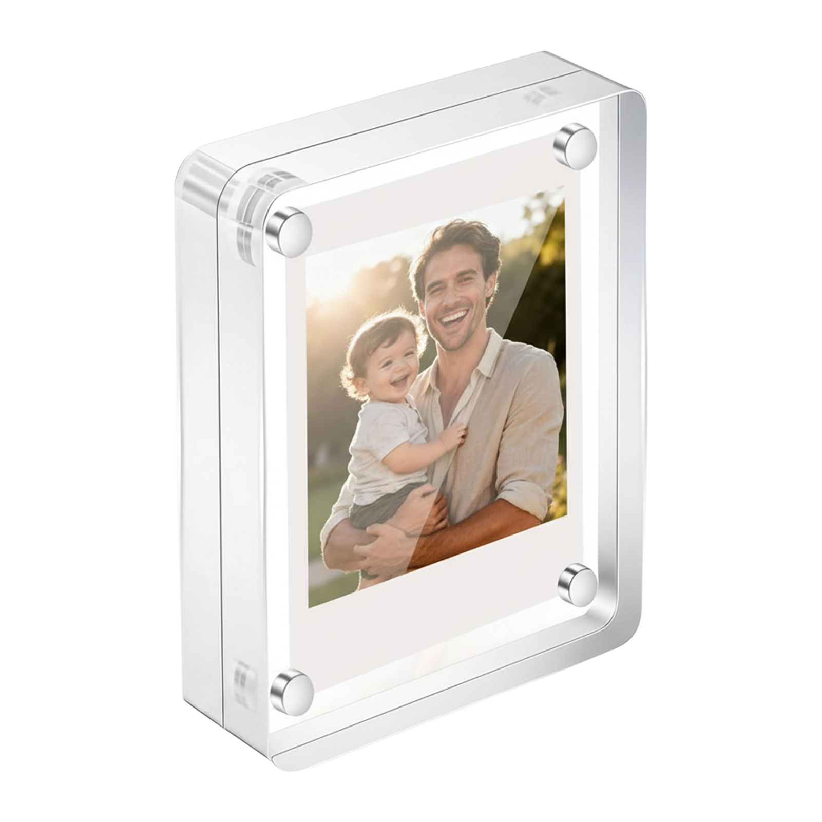 Acrylic Magnetic Photo Frame 2 - Photo Acrylic Block 评论和价格
