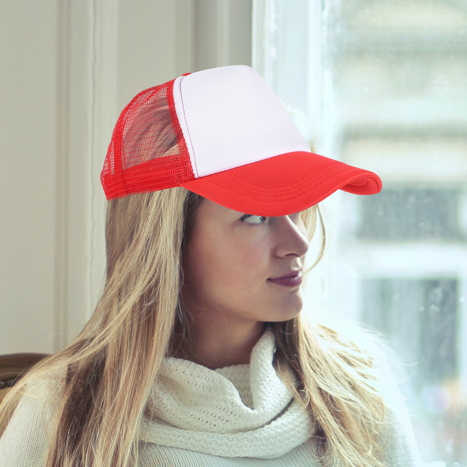 10Pcs Blank Mesh Baseball Caps - Hat Sublimation Blank 评论和价格
