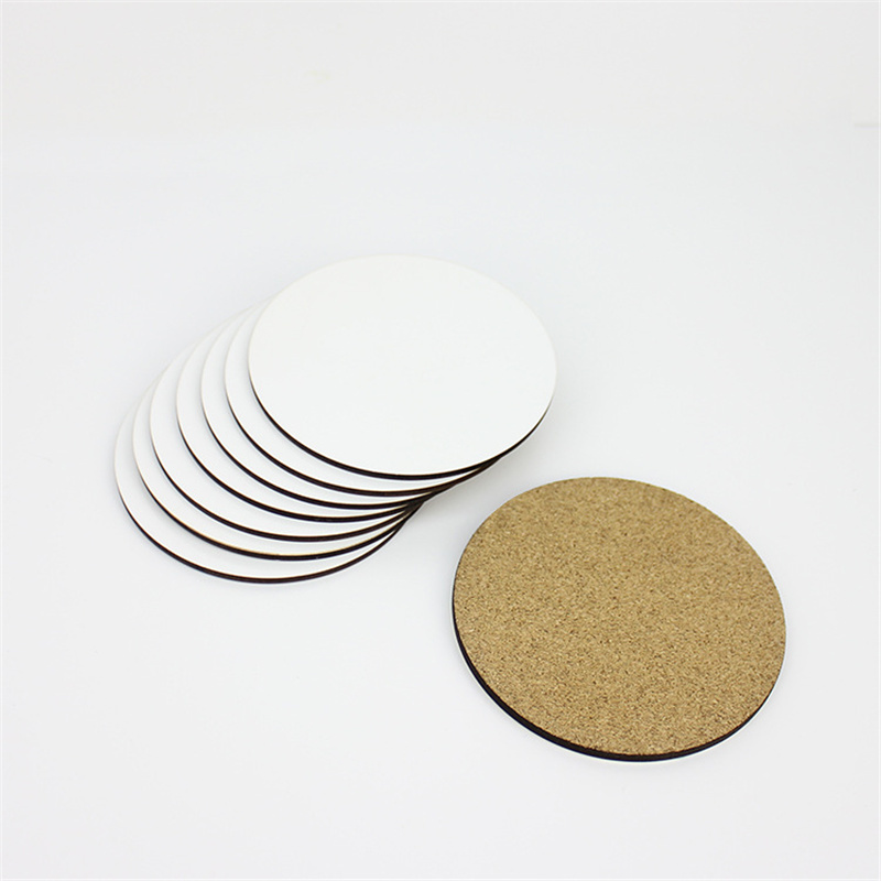 100Pcs/Lot DIY Sublimation Bla - Coaster Sublimation Blank 评论和价格