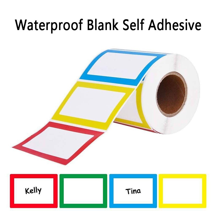 1 Roll Colorful Blank Handwrit - Water Bottle Blank 评论和价格