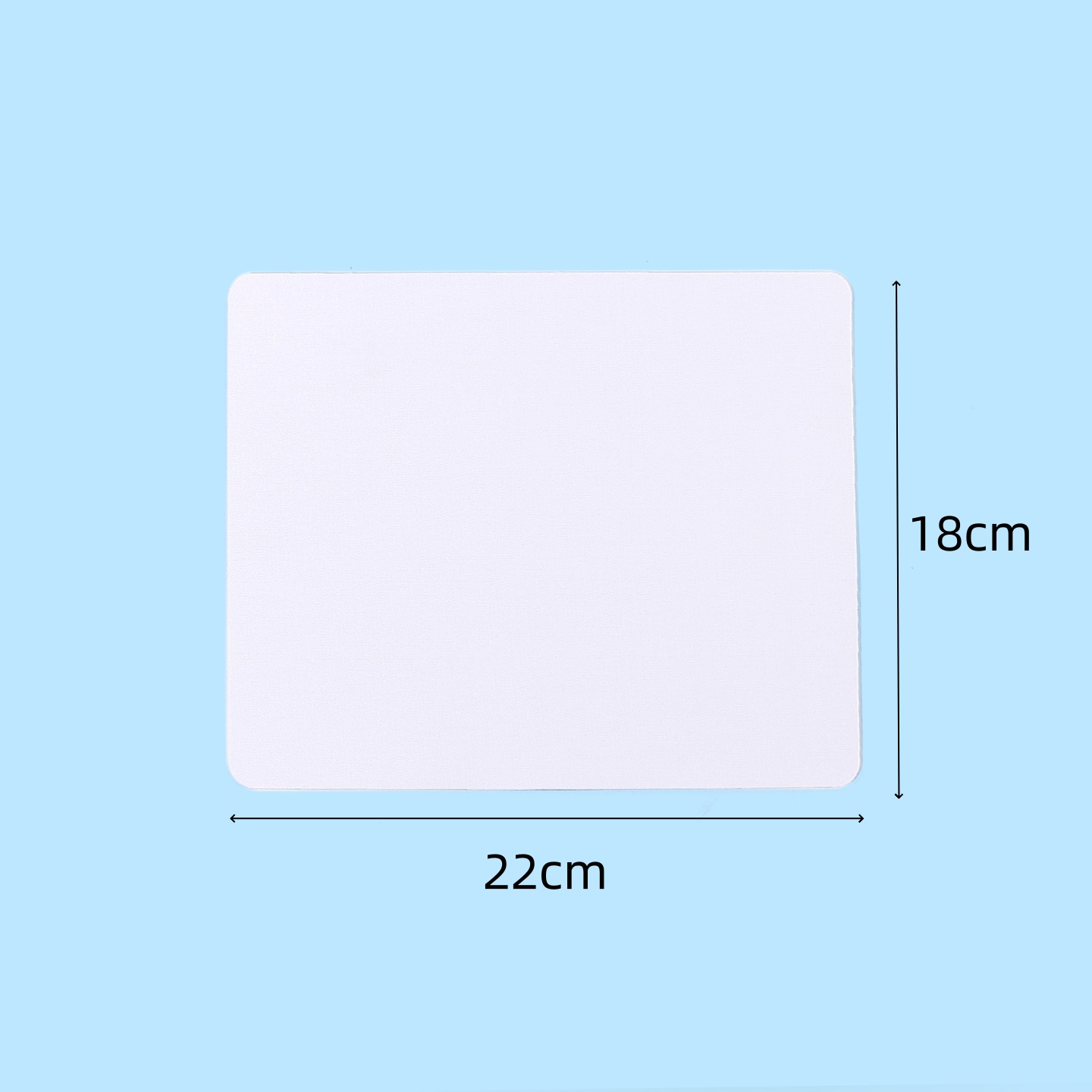 20pc/lot 22*18cm Blank Sublima - Mouse Pad Blank Sublimation 评论和价格