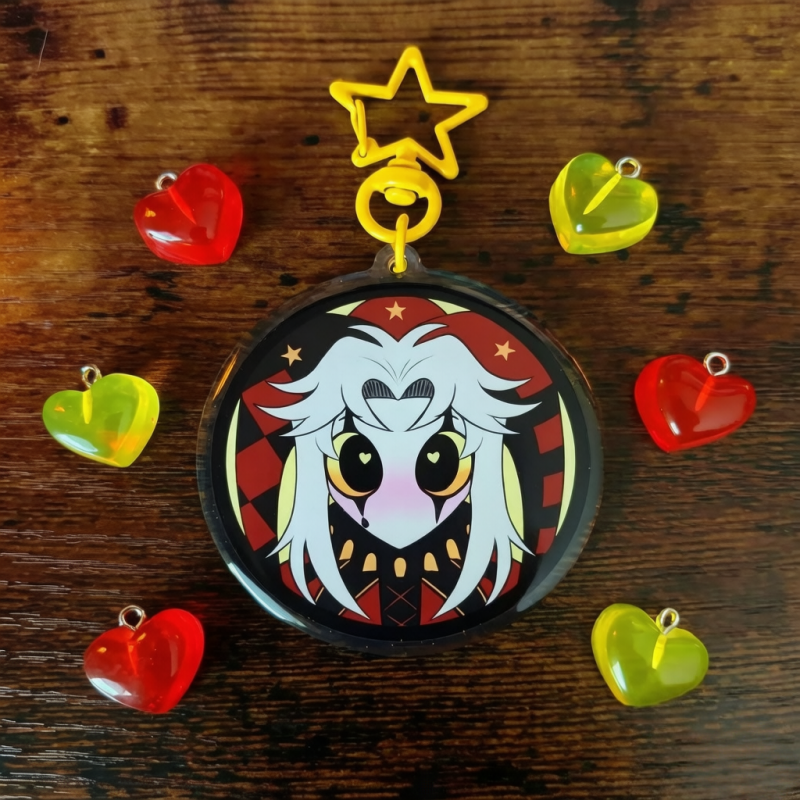 Cute Pierrot Clown Anime Merch - Button Badge Blank 评论和价格