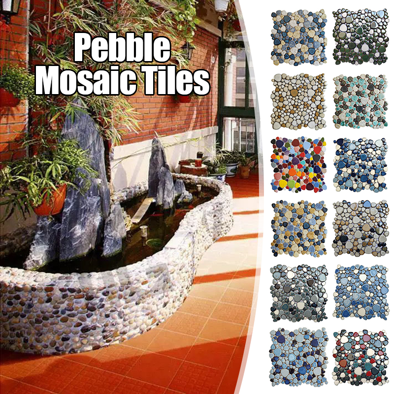 Ceramic Cobblestone Mosaic Til - Ceramic Tile Blank 评论和价格