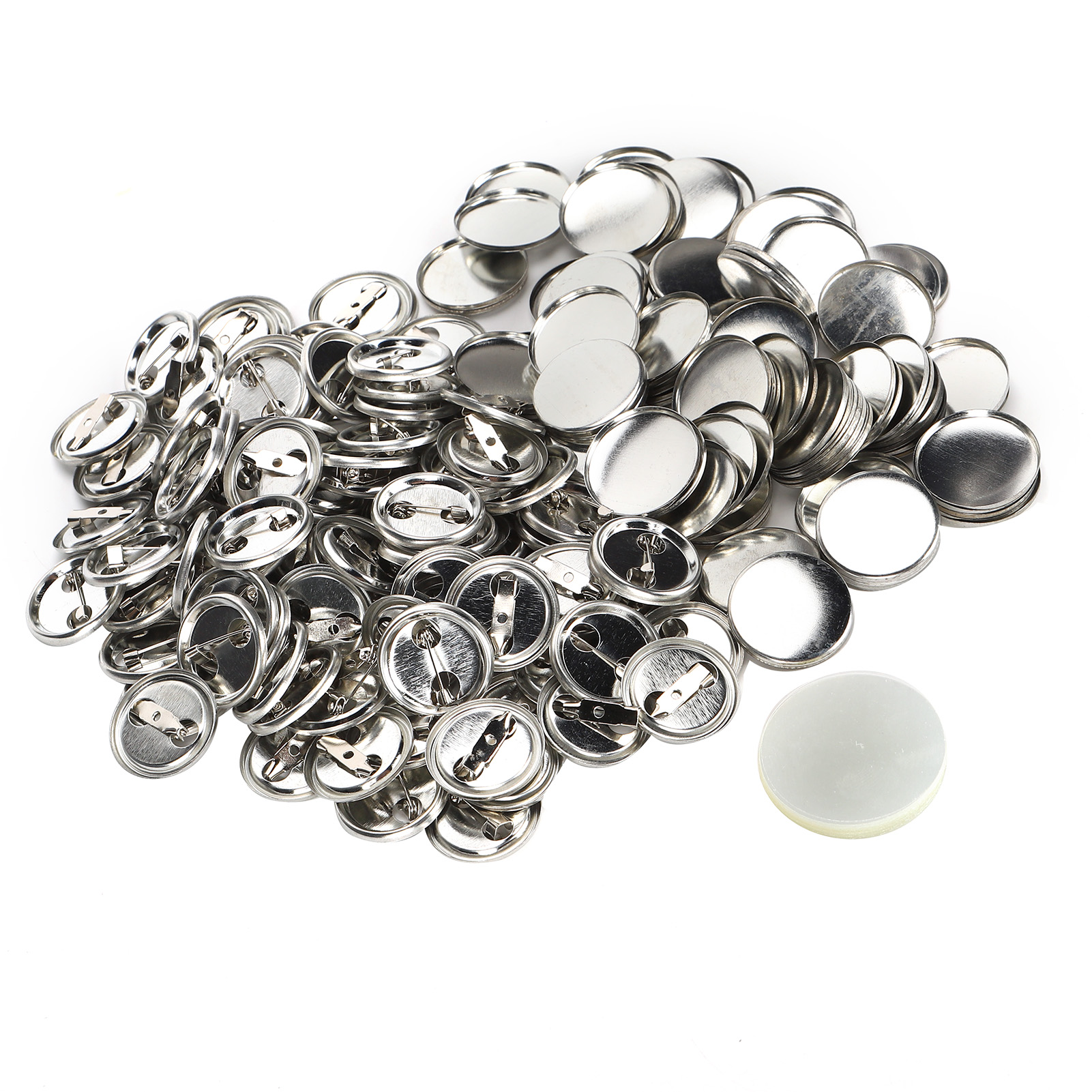 Blank Pin Button Round Safety  - Button Badge Blank 评论和价格