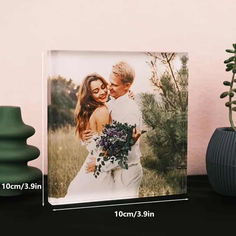 Custom Acrylic Anniversary Pho - Photo Acrylic Block 评论和价格
