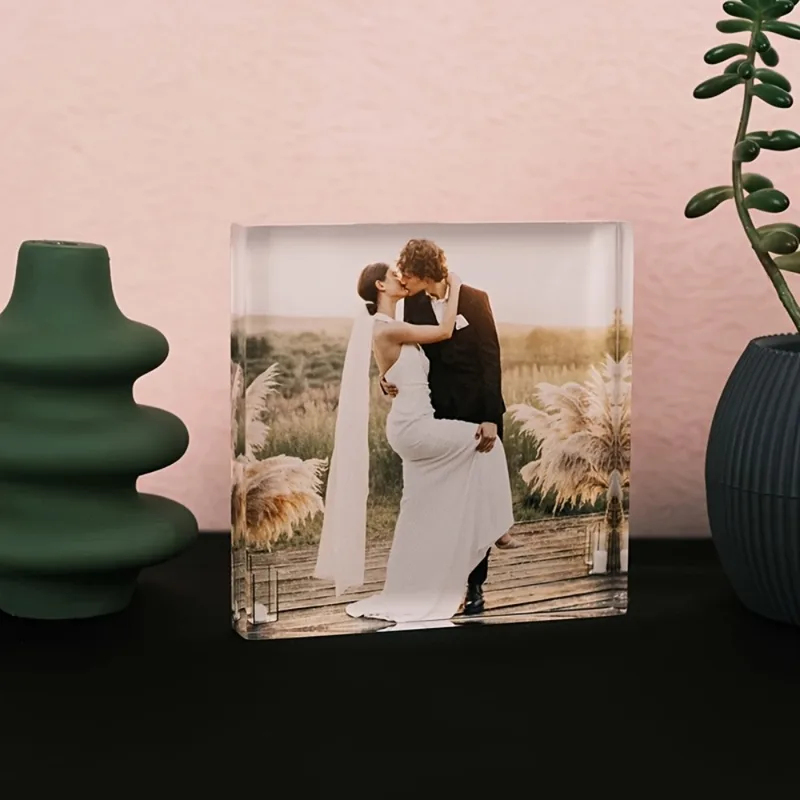 Custom Acrylic Anniversary Pho - Photo Acrylic Block 评论和价格