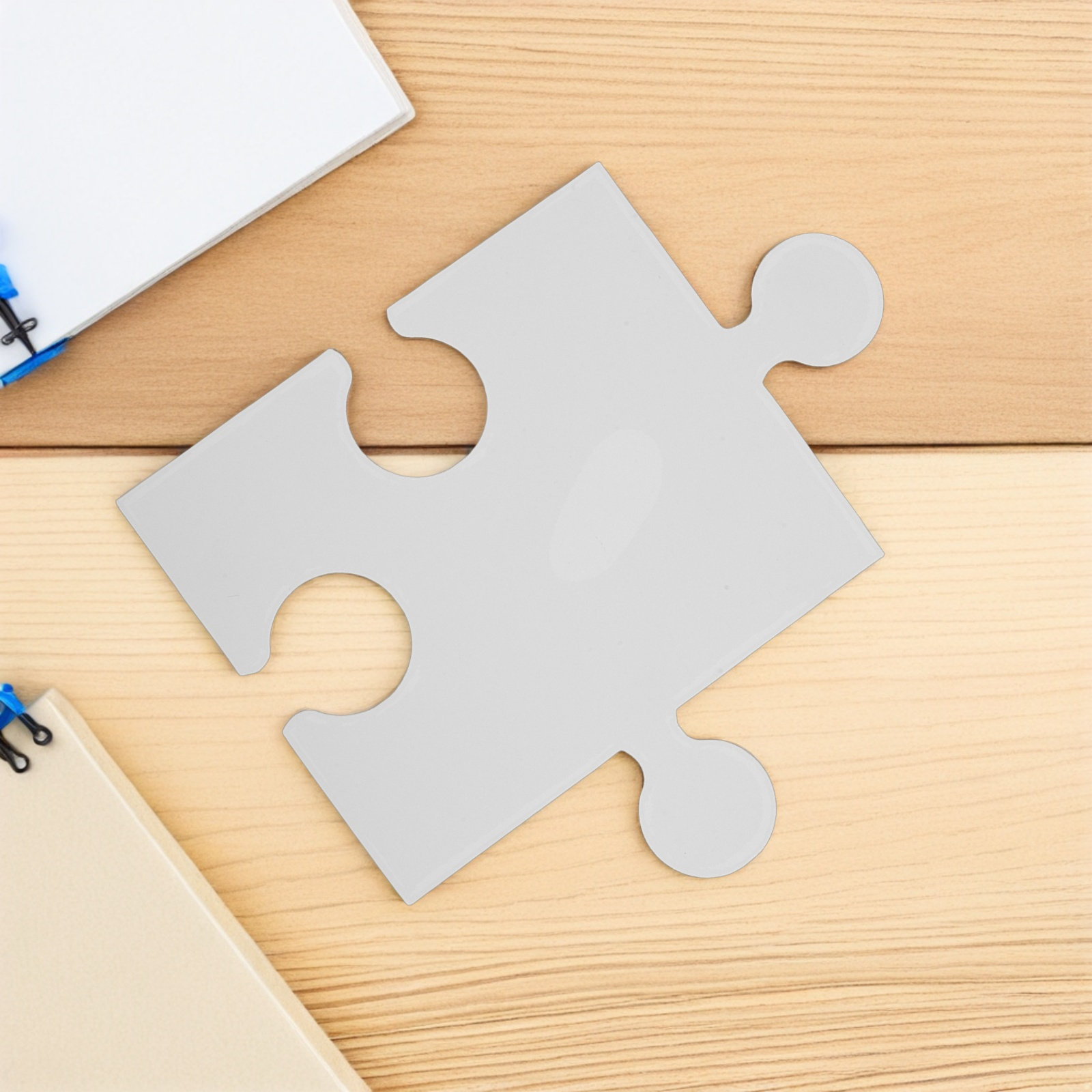 60Pcs Large Blank White Puzzle - Puzzle Blank White 评论和价格